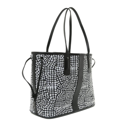 MCM Visetos Medium Liz Reversible Shopper Tote Black 18 of 22