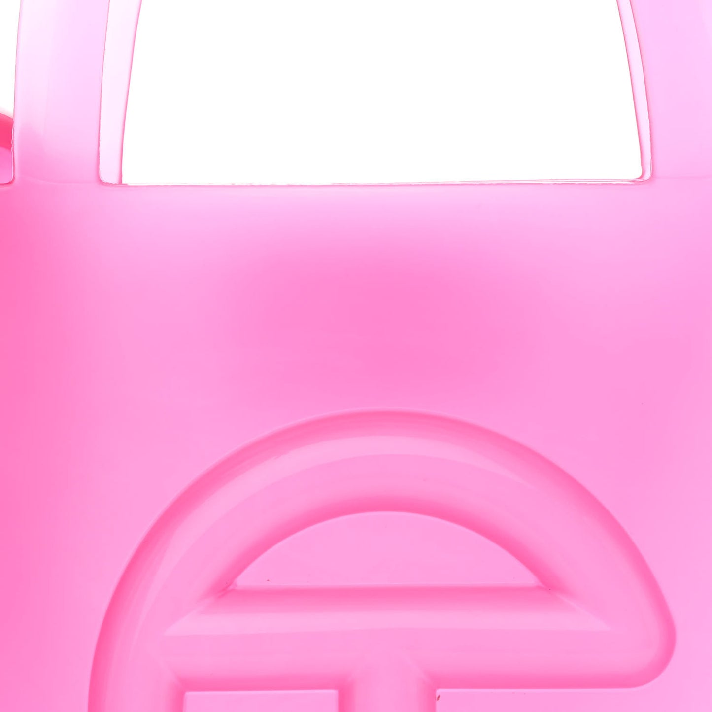 x MELISSA Jelly Medium Shopping Bag Clear Pink