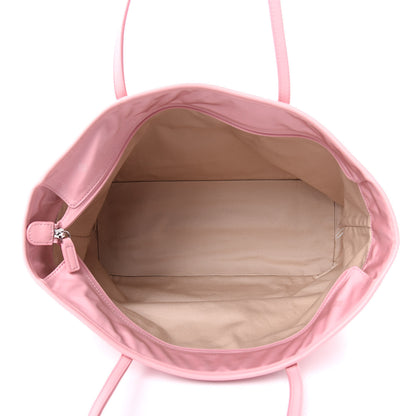 MCM Nylon Monogram Medium Dieter Shopper Tote Pink 5 of 11