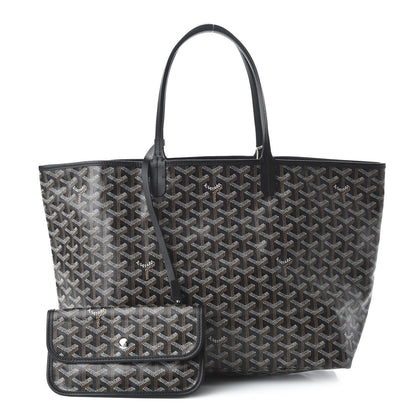Goyard Goyardine Saint Louis PM Black 1 of 8