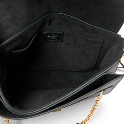 Louis Vuitton Calfskin Monogram Very Messenger Black 5 of 12