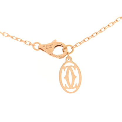 Cartier 18K Pink Gold Diamond SM D'Amour Pendant Necklace 4 of 4