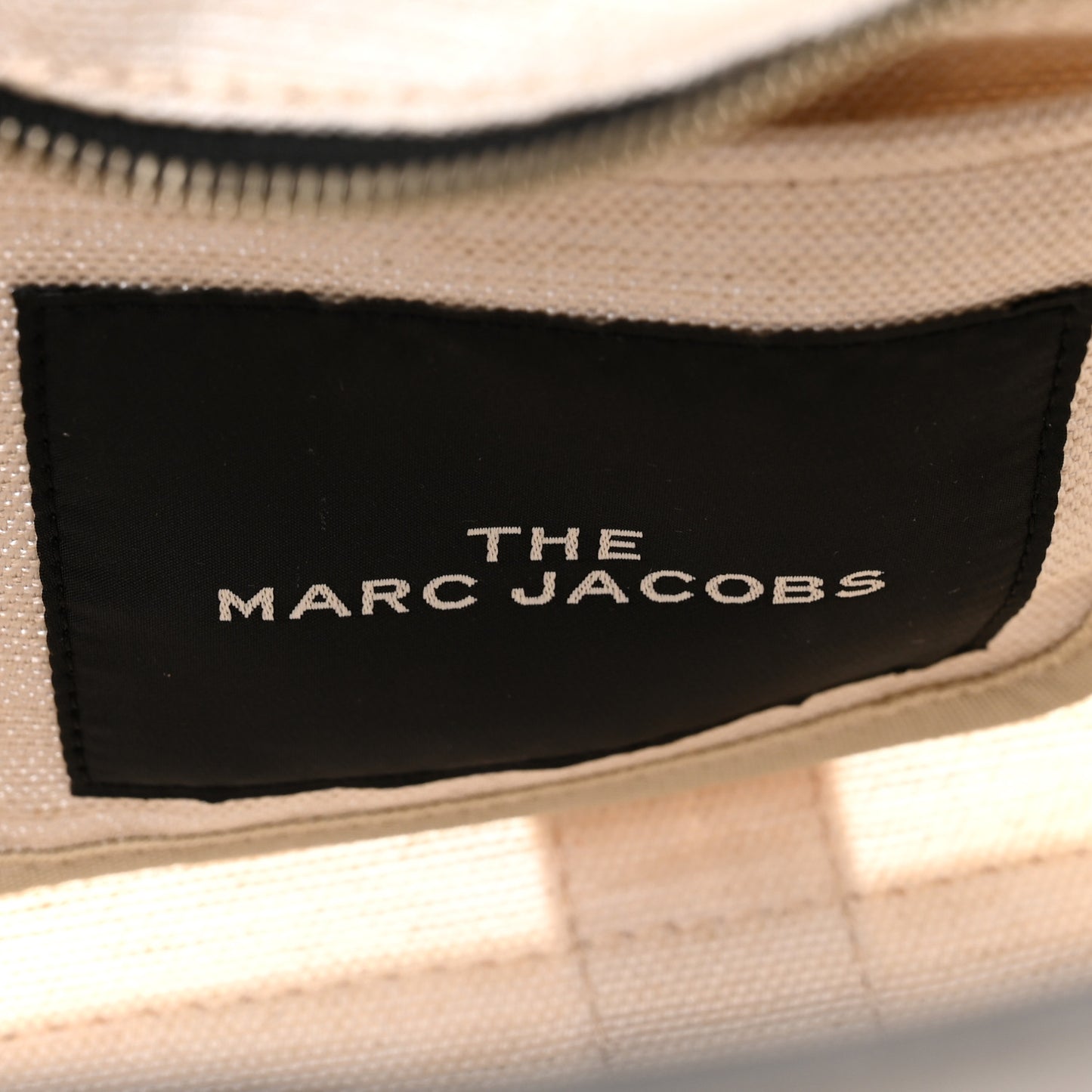 Cotton Canvas The Summer Medium Tote Bag Beige