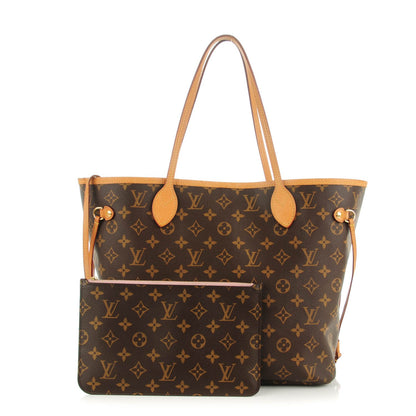 Louis Vuitton Monogram Neo Neverfull MM Rose Ballerine 1 of 10