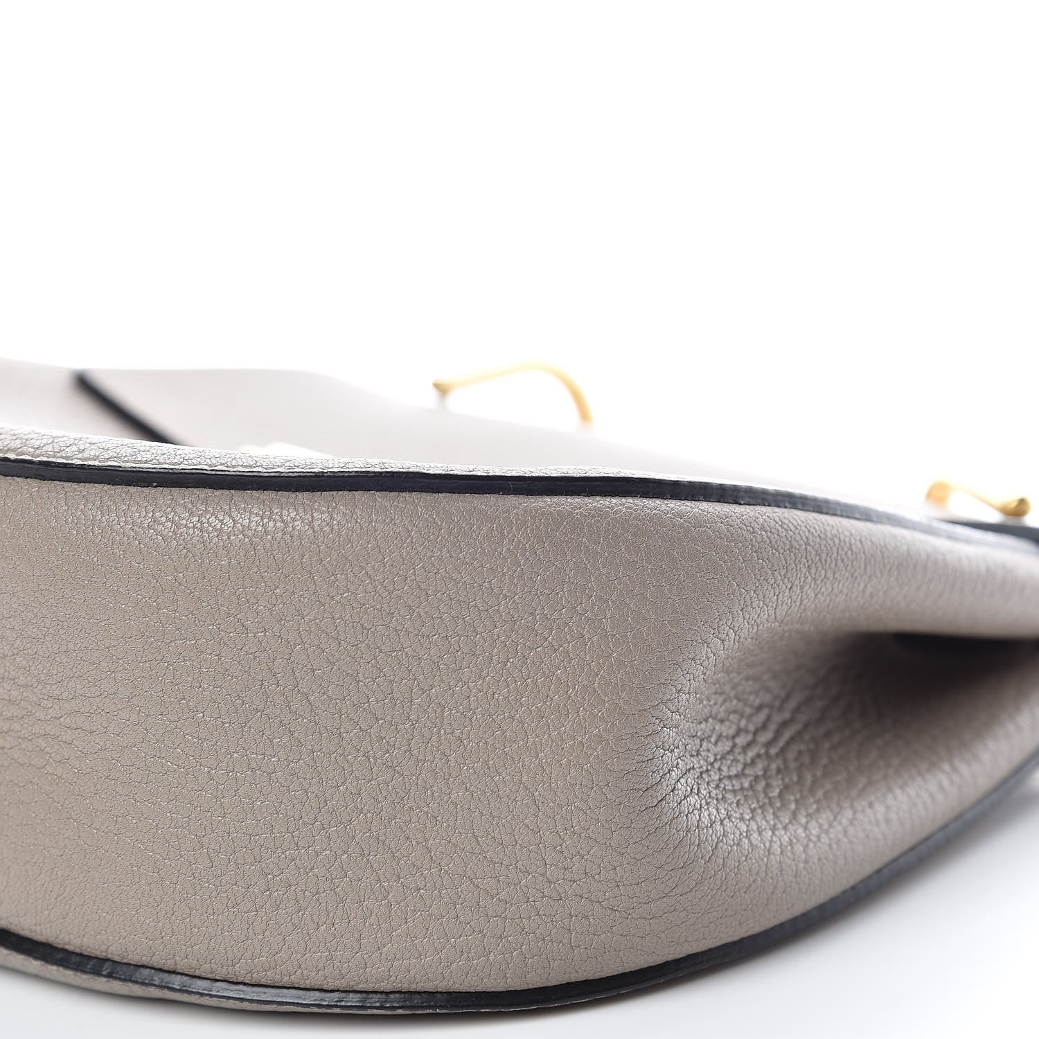 Chloe Grained Lambskin Drew Shoulder Bag Motty Grey 10 of 10