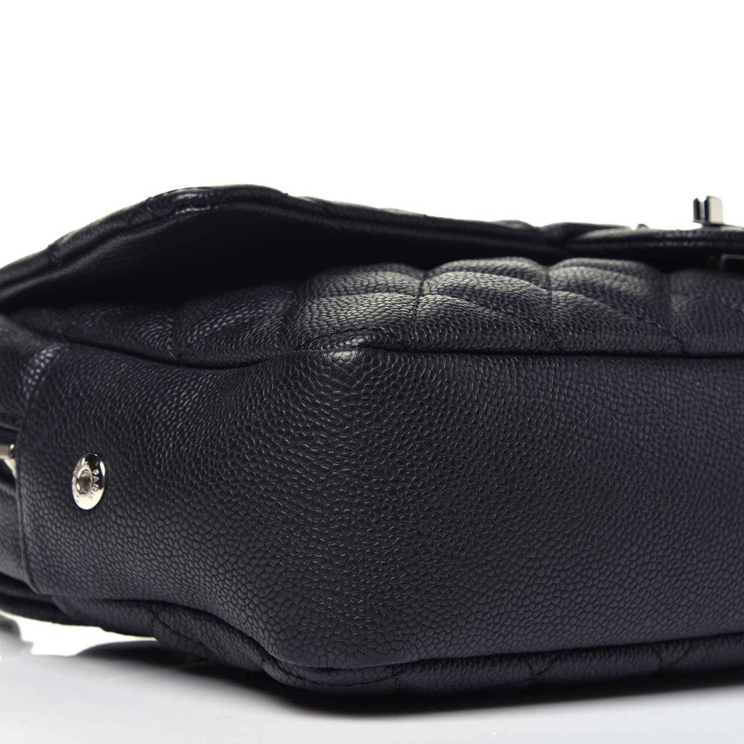 Chanel Caviar Quilted Jumbo Easy Flap Black 8 of 9