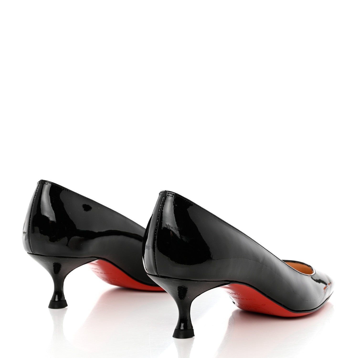 Christian Louboutin Patent Chic La Mer 45 Pumps 36.5 Black 4 of 8