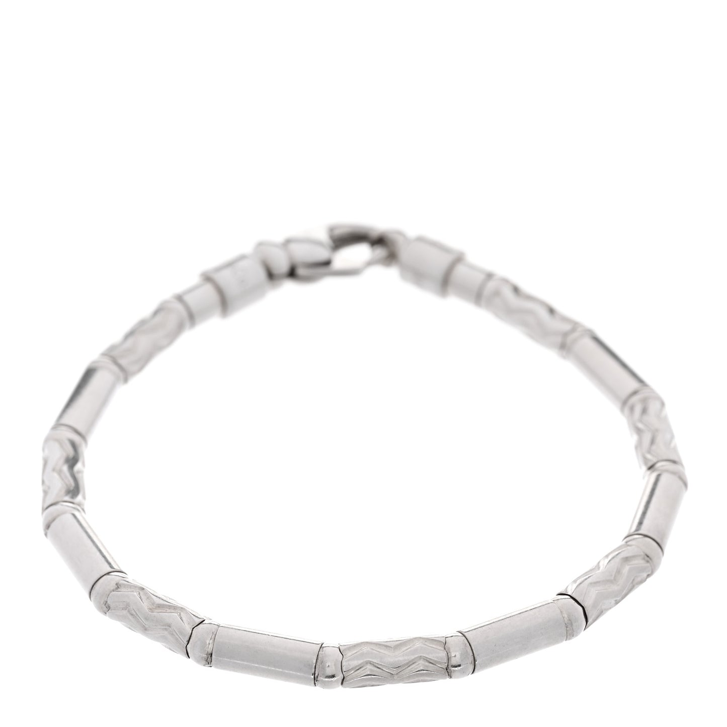 Sterling Silver Aztec Zig Zag Bracelet
