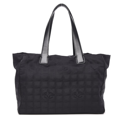 Chanel Nylon Large Travel Tote Black 1 of 10