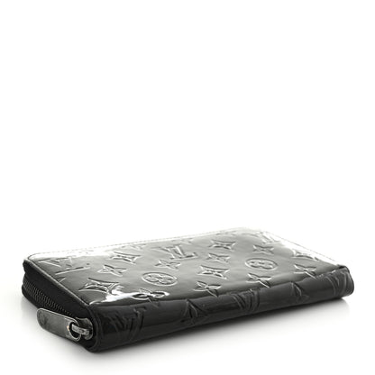 Louis Vuitton Vernis Zippy Wallet Noir Magnetique 4 of 12