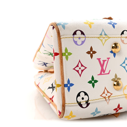 Louis Vuitton Monogram Multicolor Aurelia MM White 8 of 9