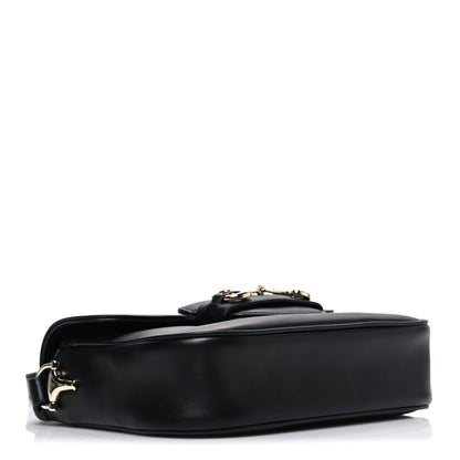 Gucci Arabella Calfskin Horsebit 1955 Shoulder Bag  Black 4 of 10