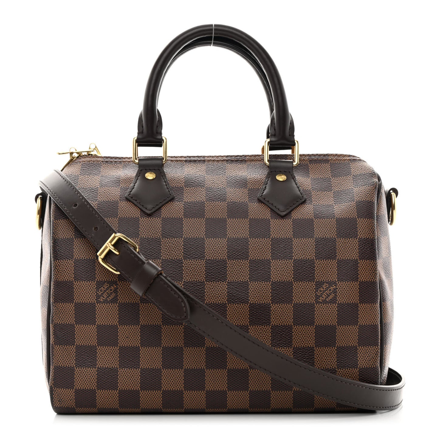 Damier Ebene Speedy Bandouliere 25