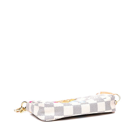 Louis Vuitton Damier Azur Summer Trunks Miami Mini Pochette Accessories 3 of 11
