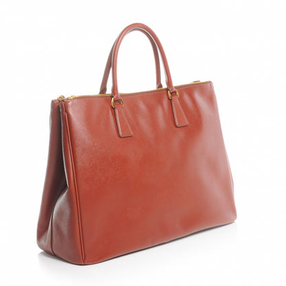 Prada Saffiano Lux Tote Fuoco 3 of 7