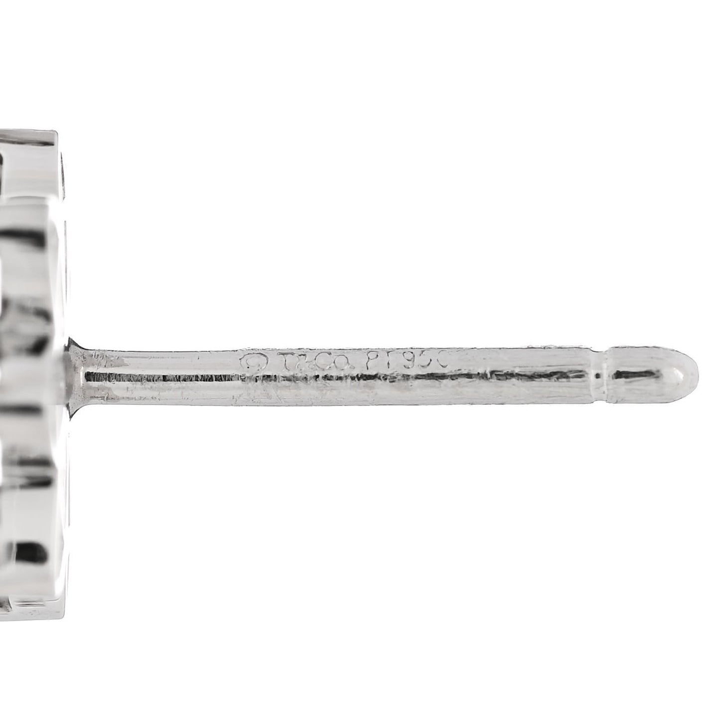 Platinum Diamond Daisy Flower Earrings