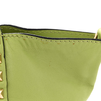 Valentino Garavani VALENTINO GARAVANI Vitello Medium Rockstud Tote Apple 15 of 16