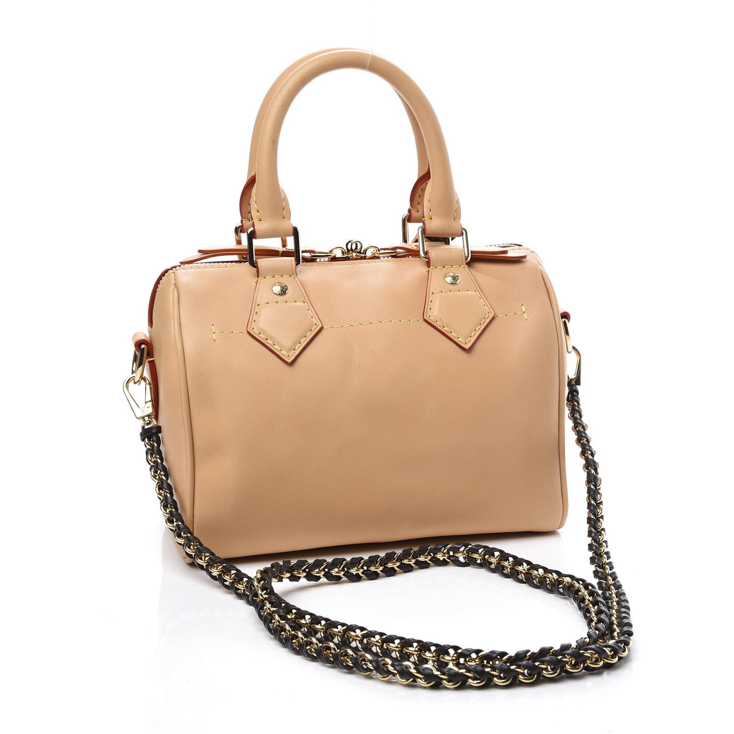 Louis Vuitton Vachetta Monogram Speedy BB 2 of 11