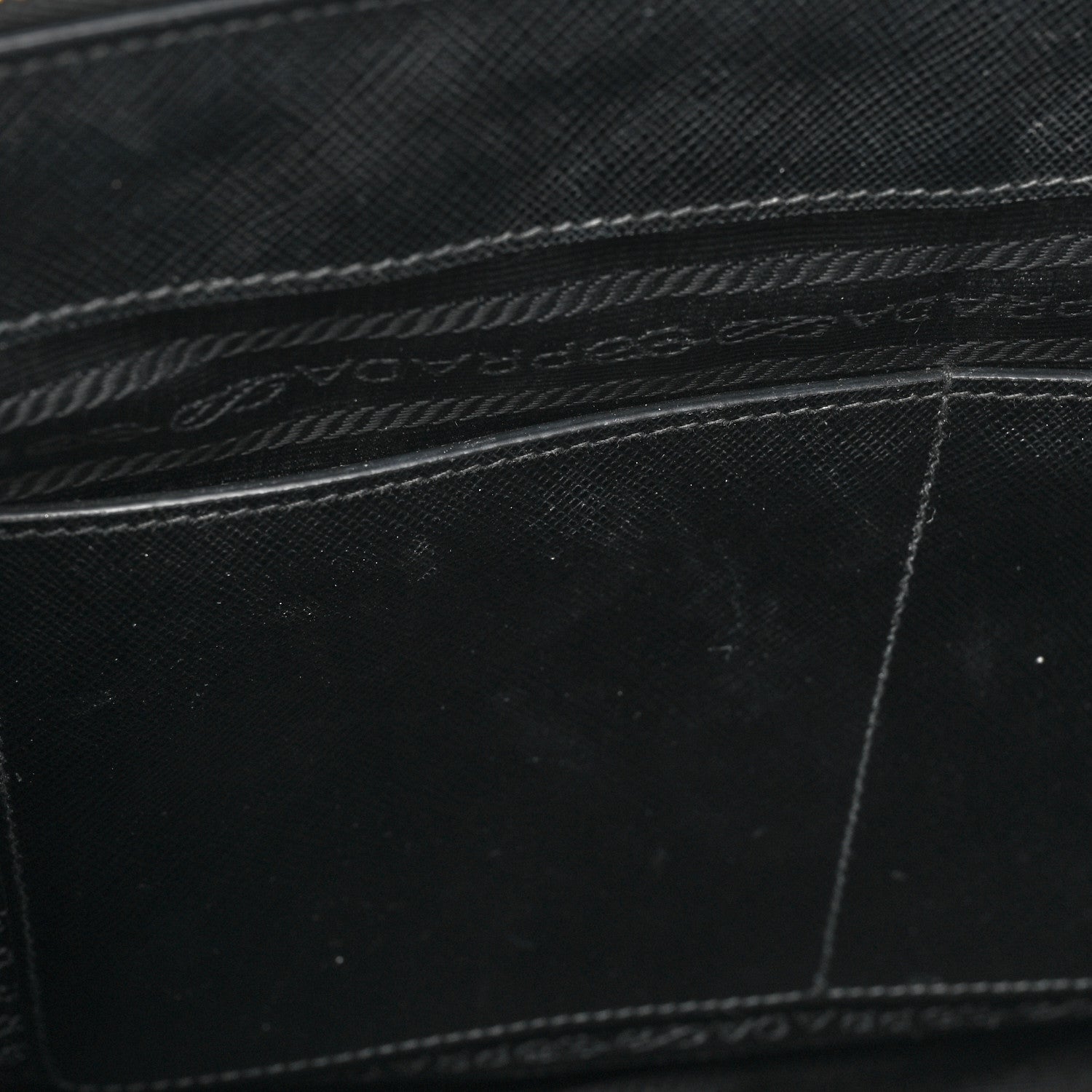 Prada Saffiano Medium Galleria Double Zip Tote Black 15 of 22