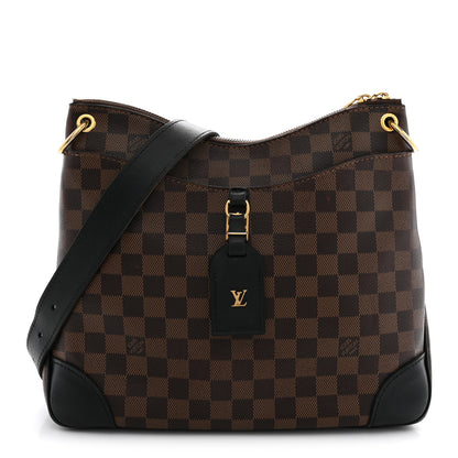 Louis Vuitton Damier Ebene Odeon MM Black 1 of 12