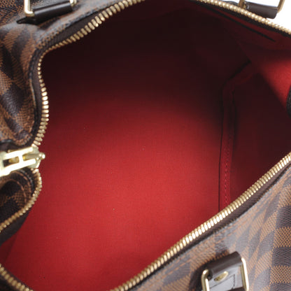 Louis Vuitton Damier Ebene Speedy Bandouliere 30 6 of 8