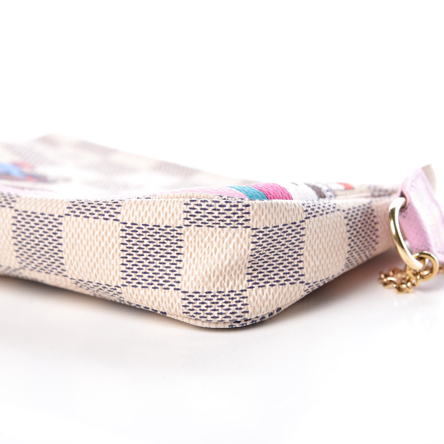 Damier Azur 2016 Christmas Animation Mini Pochette Accessories