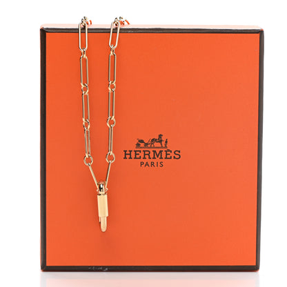 Hermes Permabrass Curiosite Long Necklace 8 of 8