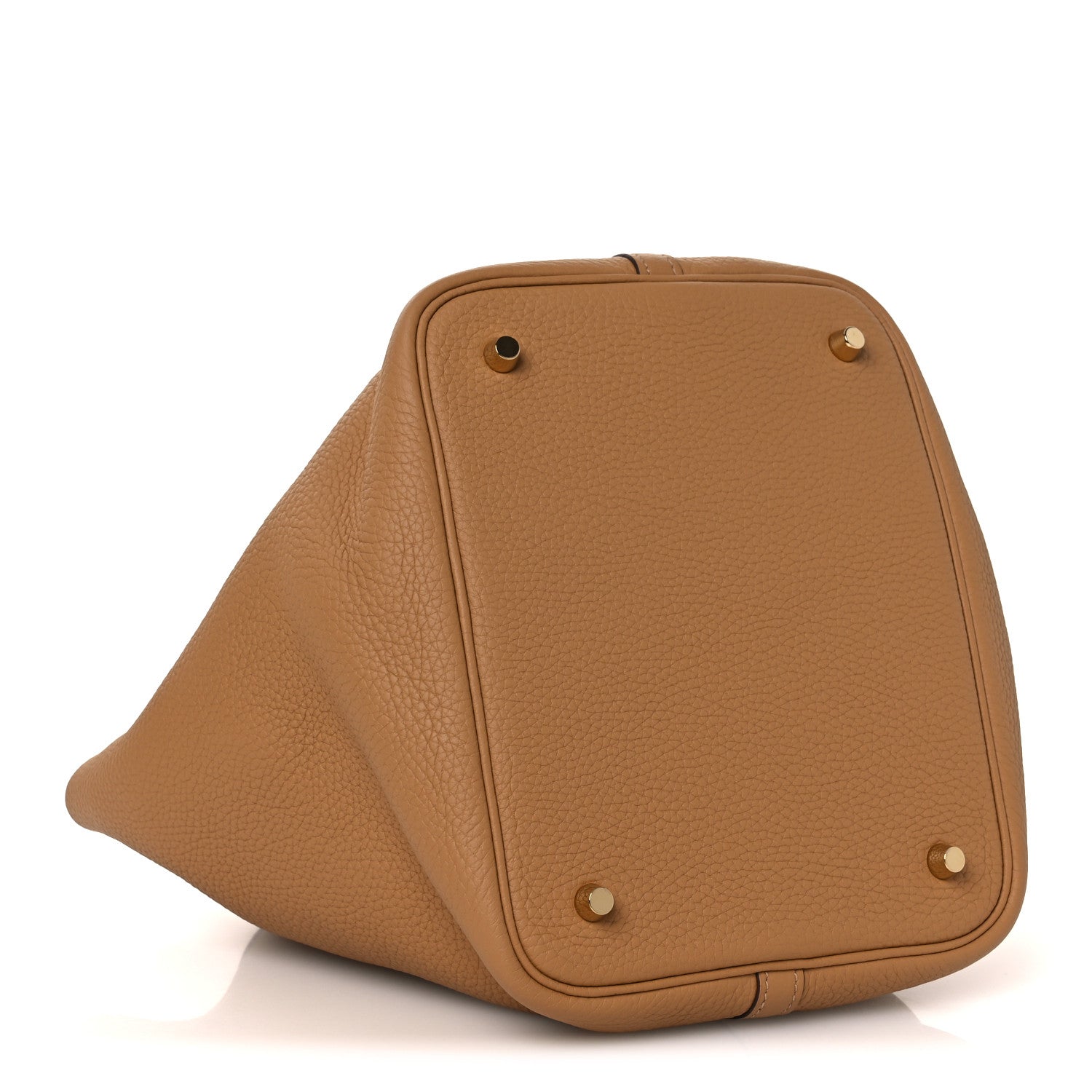 Hermes Taurillon Clemence Picotin Lock 22 MM Biscuit 6 of 19