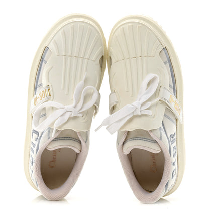Christian Dior Nylon Mesh Dior-ID Platform Sneakers 37.5 Bleu France 2 of 13