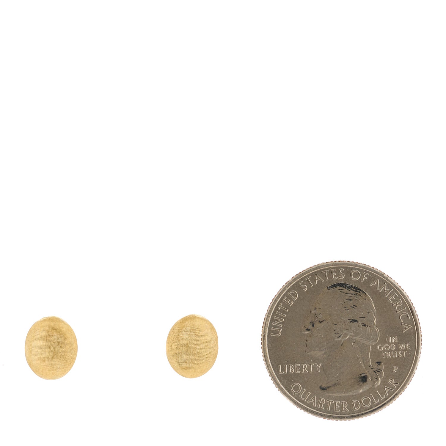 Marco Bicego 18K Yellow Gold Siviglia Stud Earrings 2 of 4