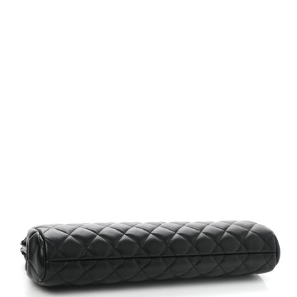 Chanel Calfskin Quilted Clutch Black 4 of 7