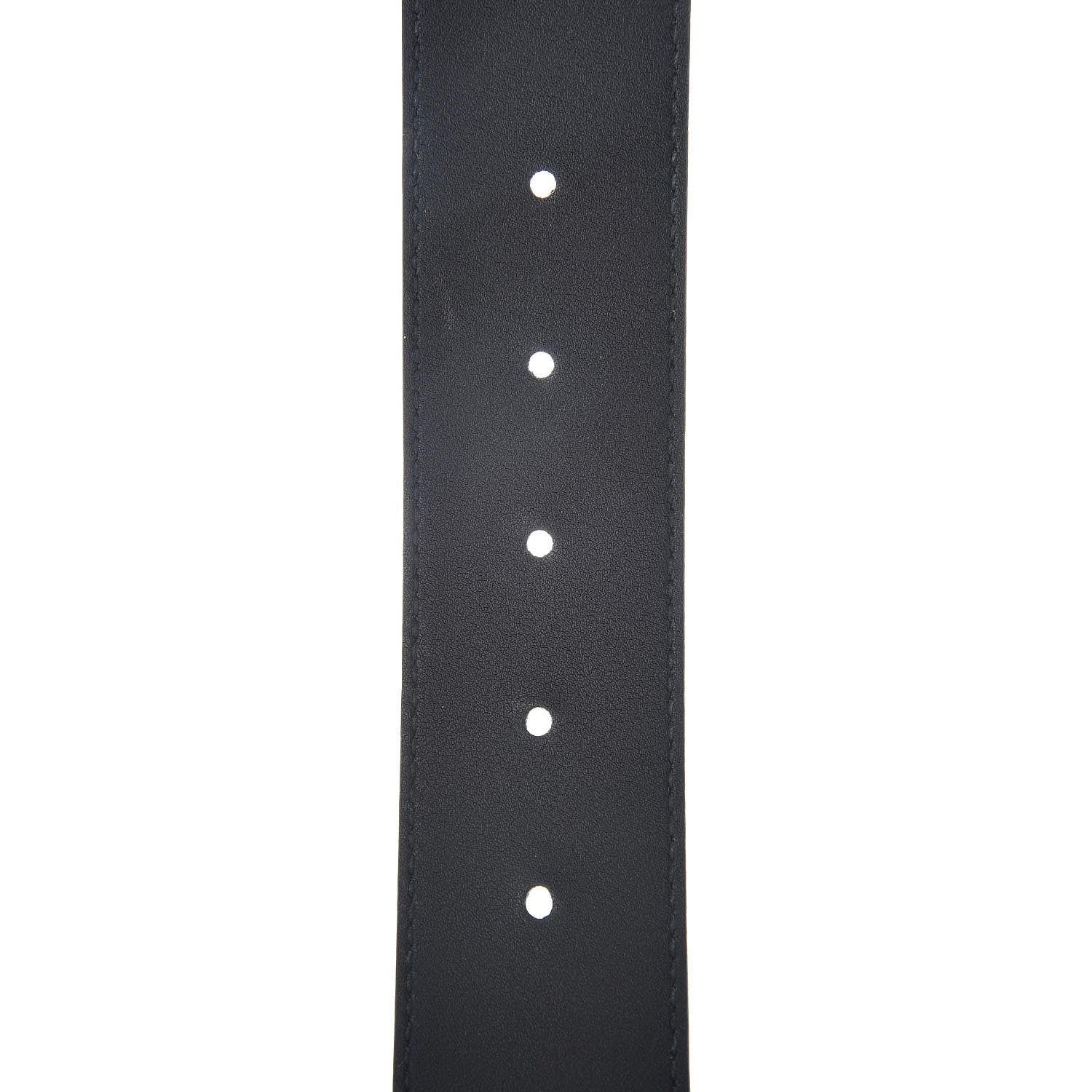Gucci Textured Calfskin Double G 40mm Belt 95 38 Black 5 of 8
