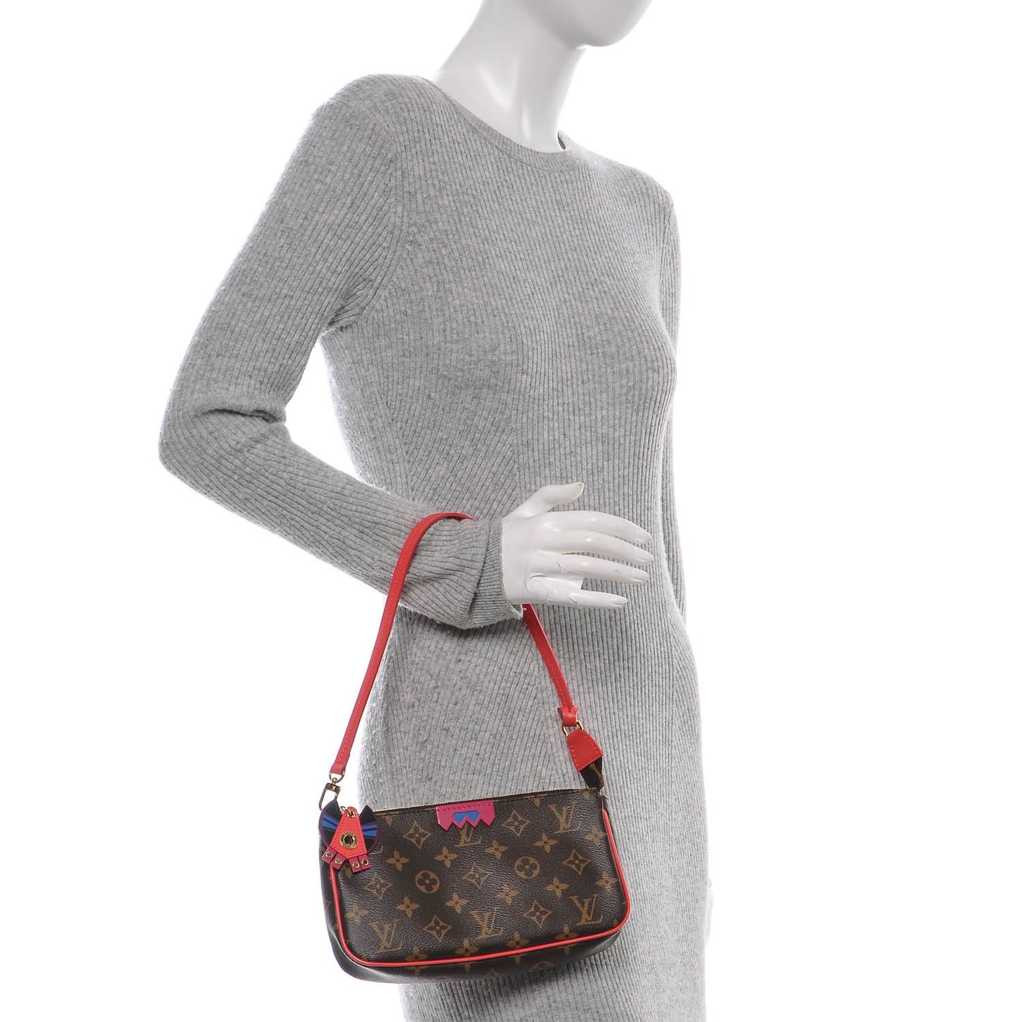 Monogram Totem Pochette Accessories Flamingo