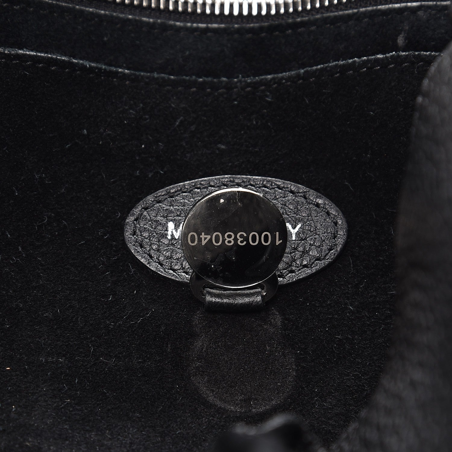 Mulberry Natural Leather Bayswater Black 8 of 13