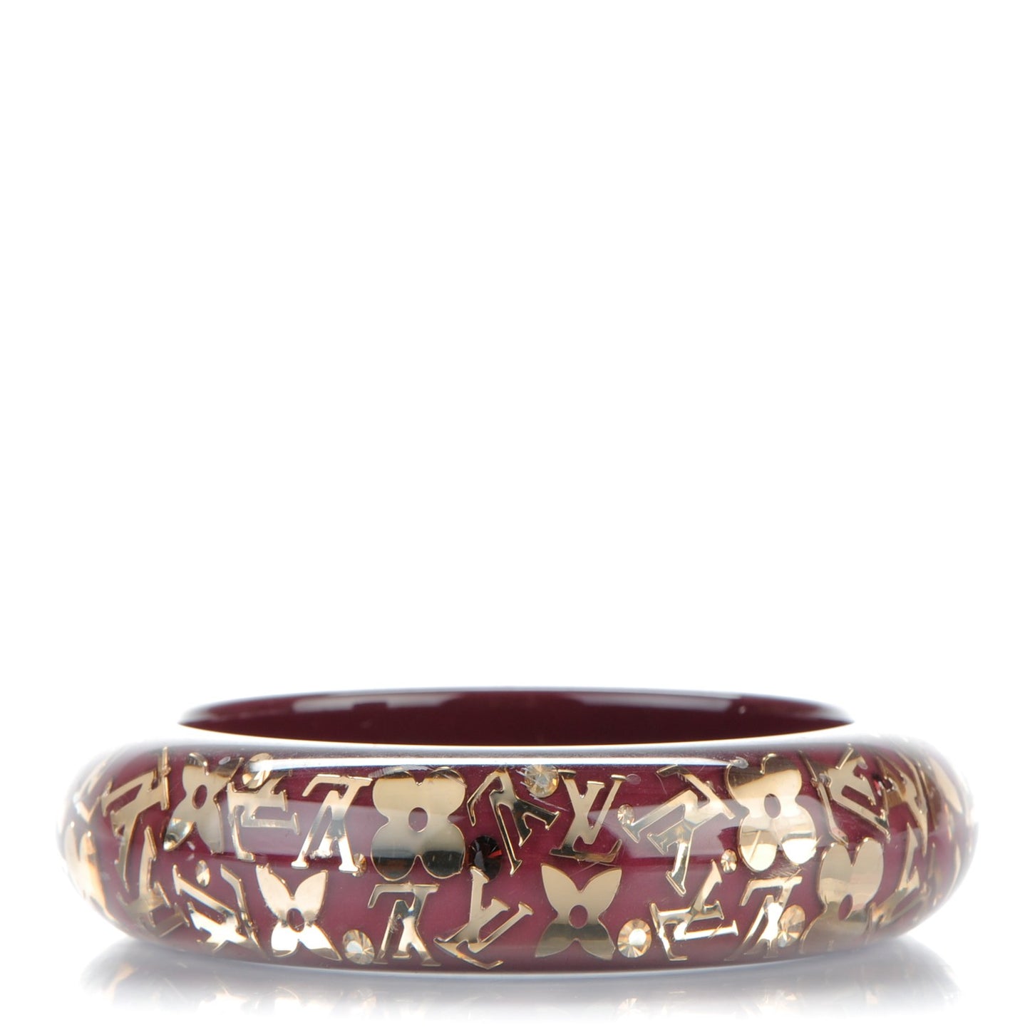 Resin Swarovski Medium Inclusion Bracelet GM Violine