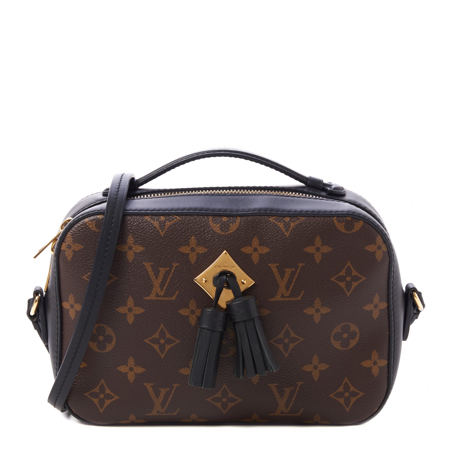 Louis Vuitton Monogram Saintonge Black 1 of 8