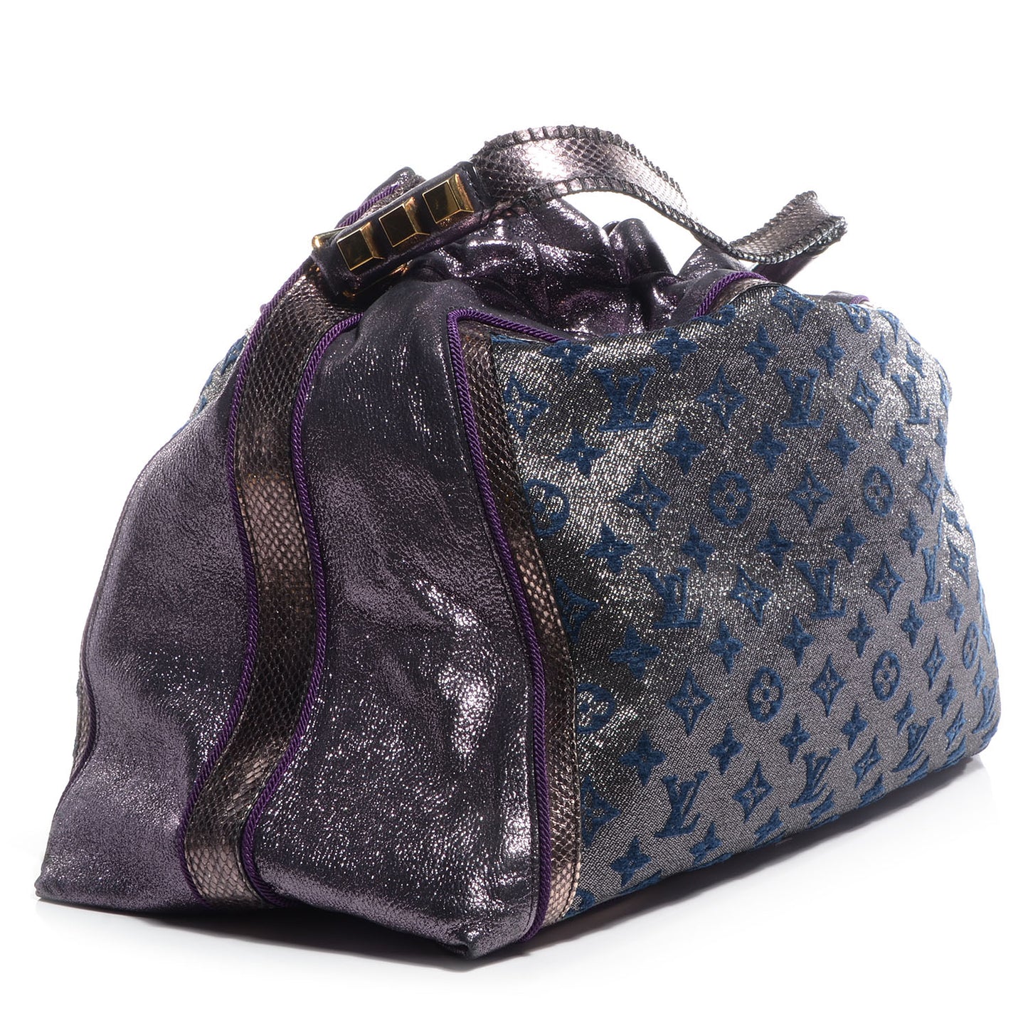Monogram Lurex Bluebird