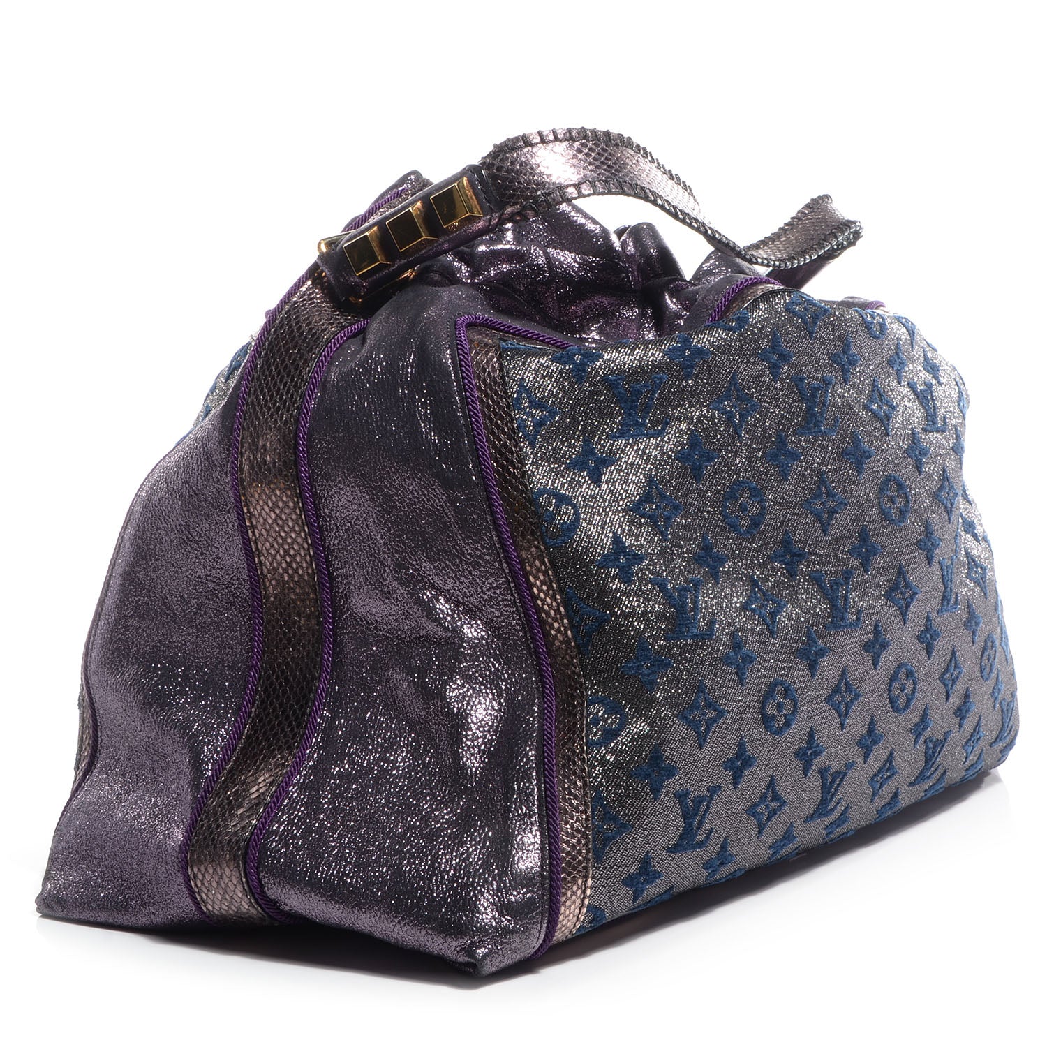 Louis Vuitton Monogram Lurex Bluebird 3 of 7