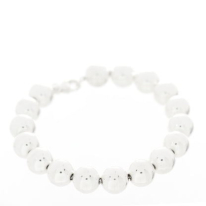 Tiffany Sterling Silver 10mm HardWear Ball Bracelet 2 of 6