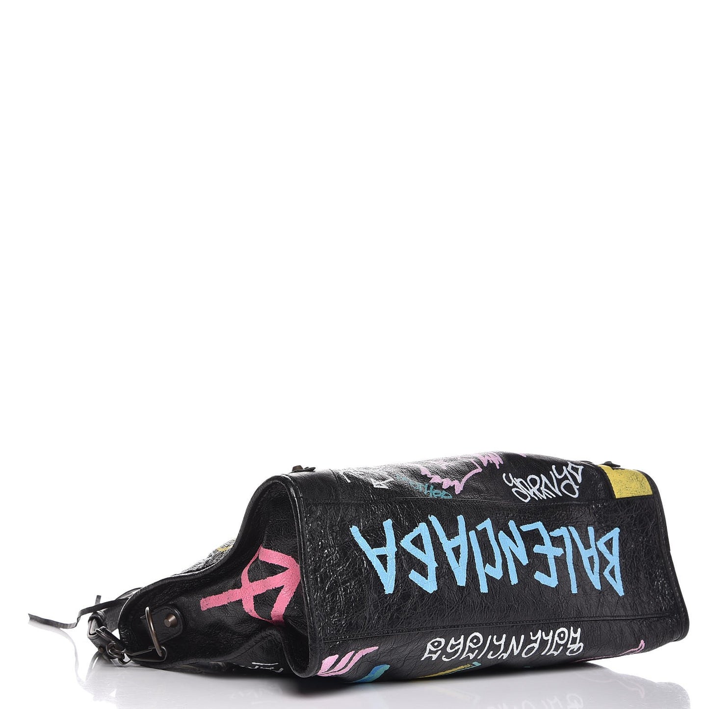 Agneau Graffiti All Over Classic Hardware City Black Multicolor