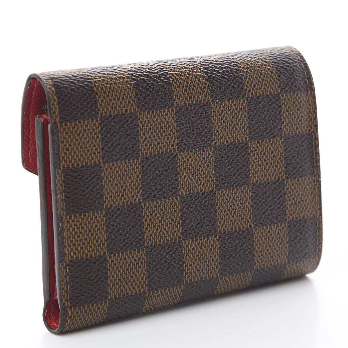 Damier Ebene Victorine Wallet Red