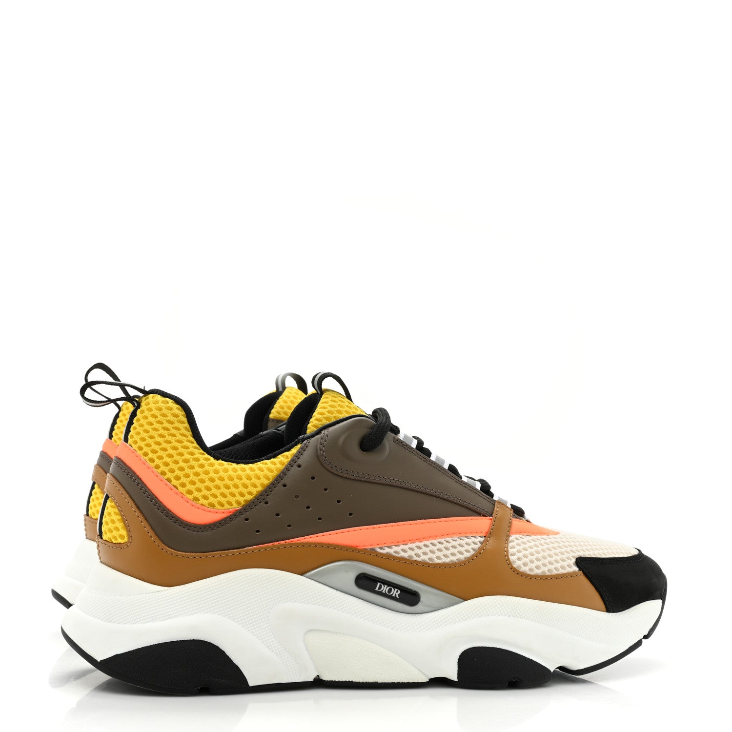 Christian Dior Technical Mesh Calfskin Mens B22 Sneakers 42 Multicolor 4 of 10