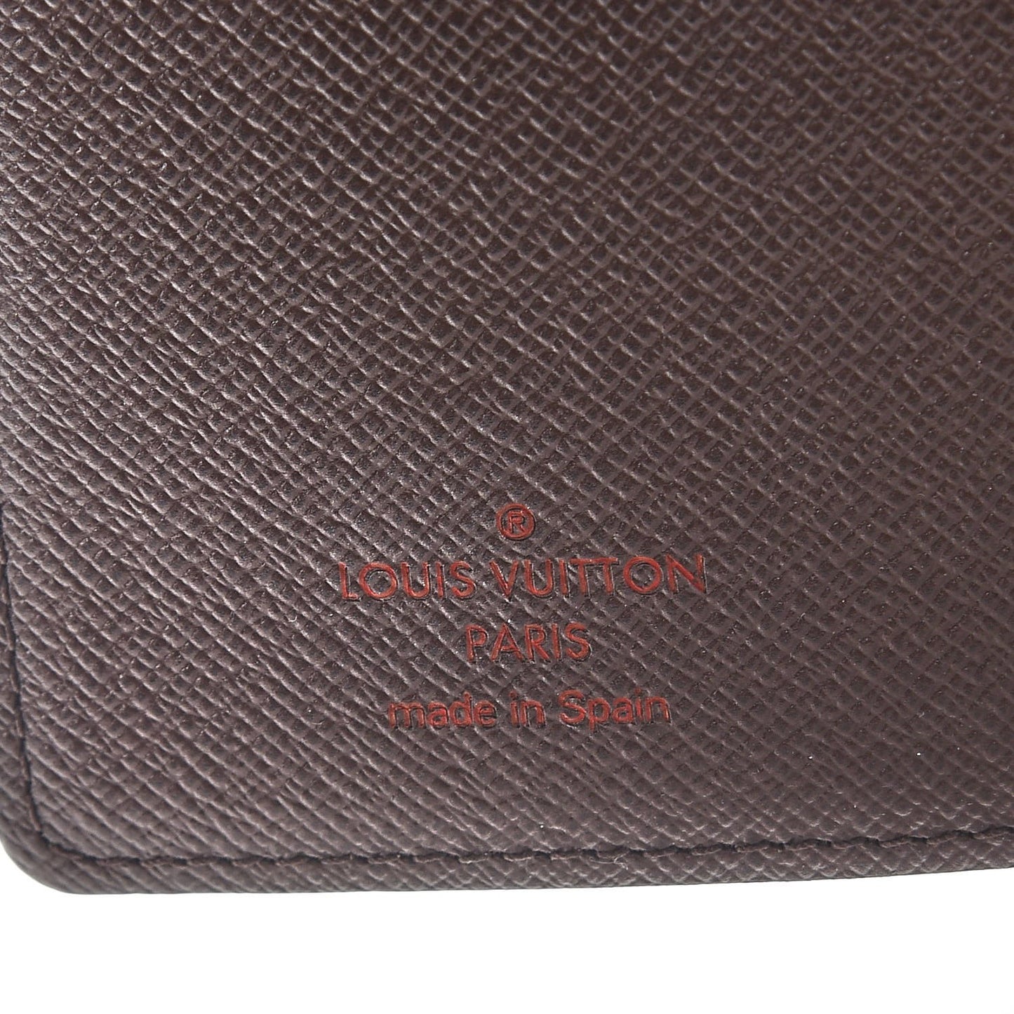 Damier Ebene Small Ring Agenda Cover