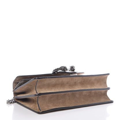 Gucci GG Supreme Monogram Small Dionysus Shoulder Bag Taupe 5 of 8