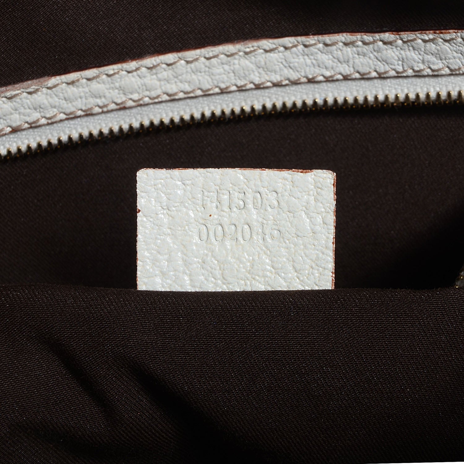 Gucci Leather Hasler Boston White 7 of 7