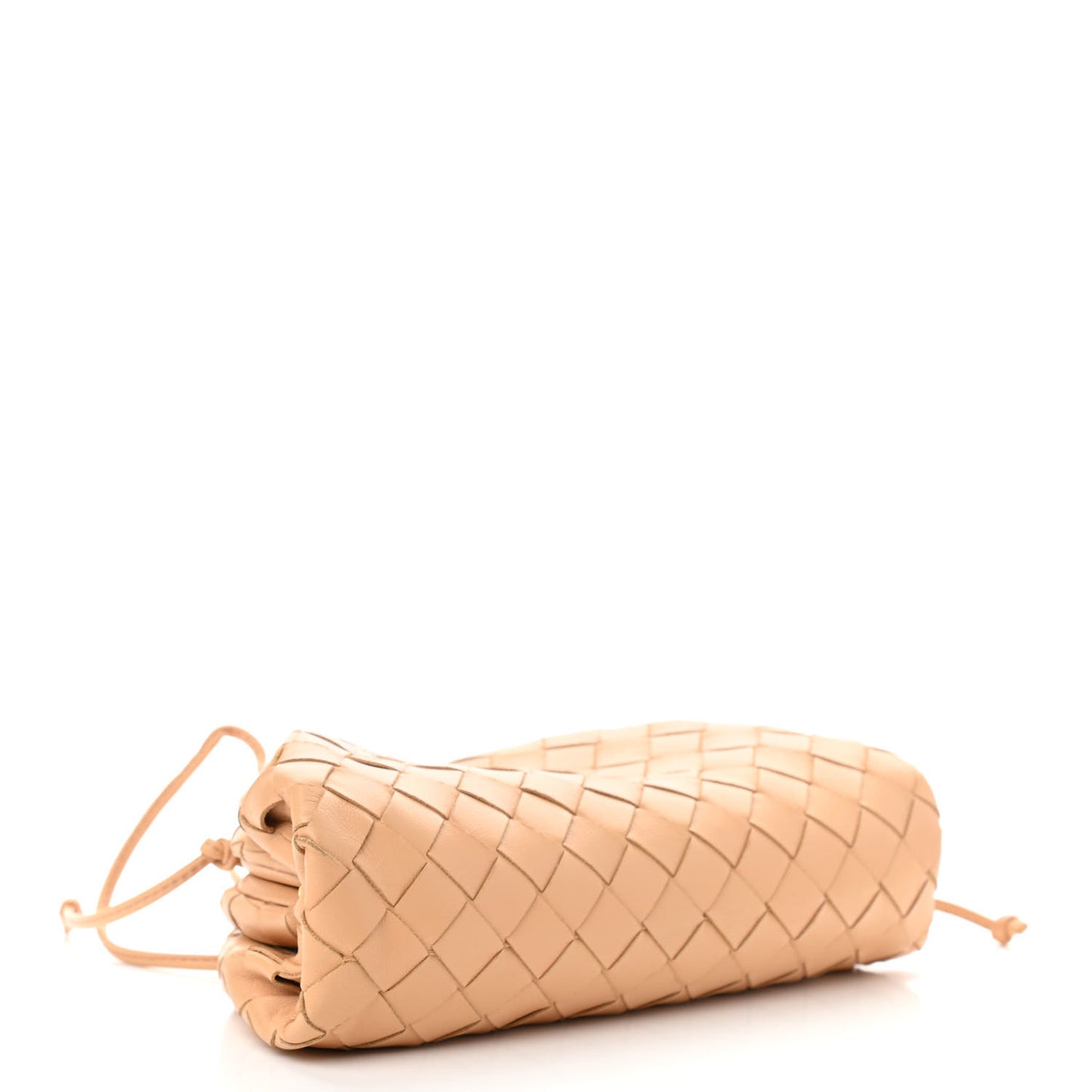 Nappa Intrecciato The Mini Pouch Almond