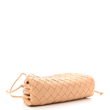 Bottega Veneta Nappa Intrecciato The Mini Pouch Almond 3 of 10