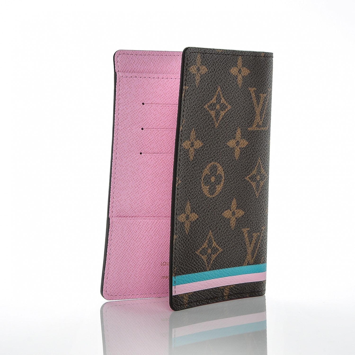 Louis Vuitton Monogram 2016 Christmas Animation Passport Cover Rose Ballerine 3 of 6