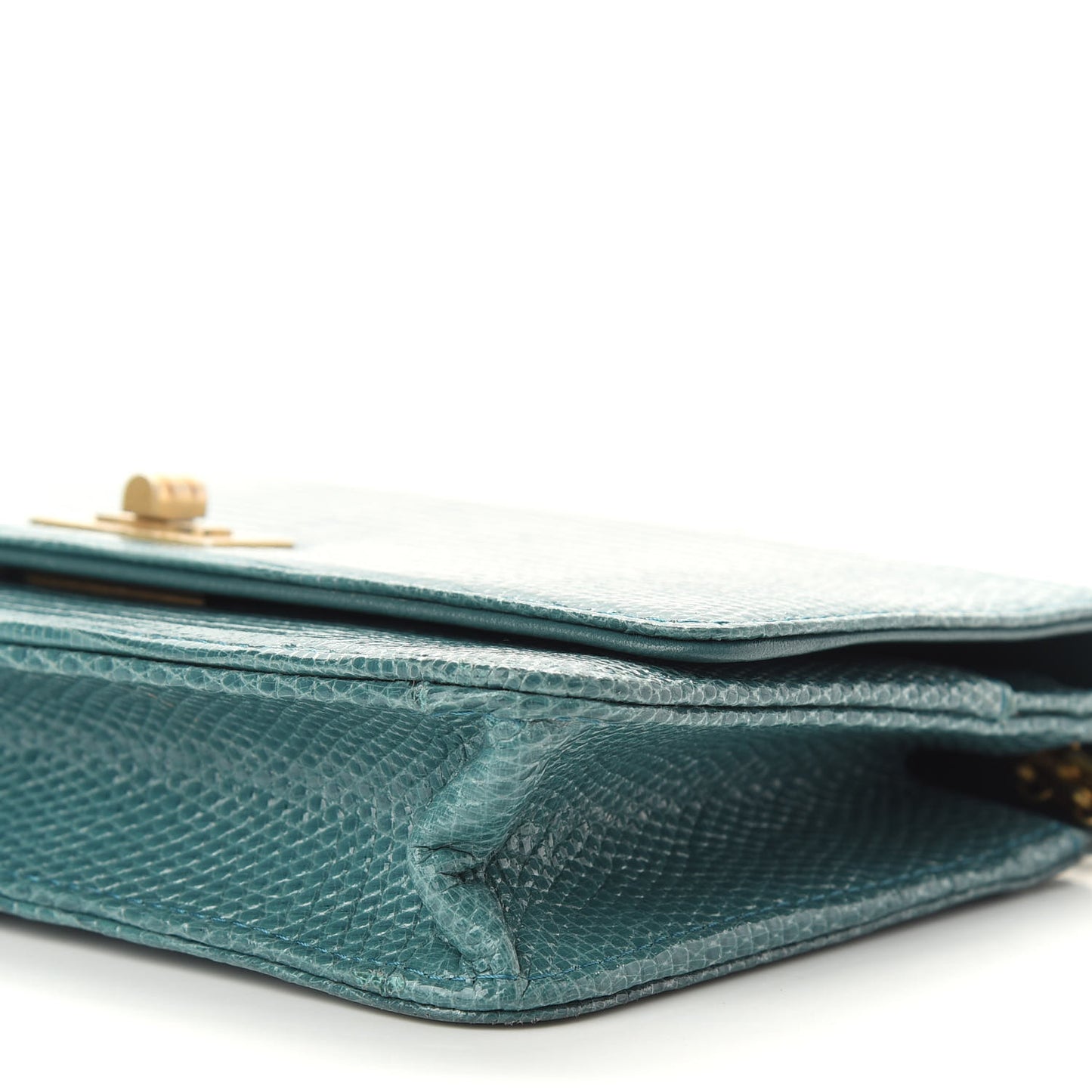 Lizard Reissue Wallet on Chain WOC Green