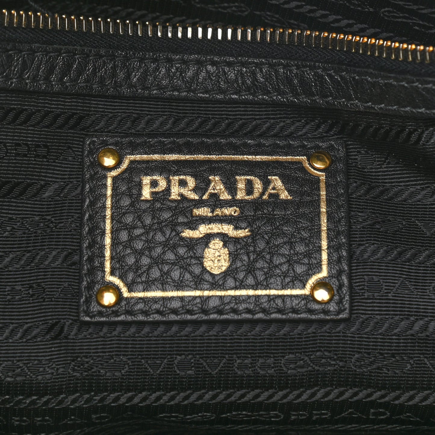 Vitello Daino Tote Black